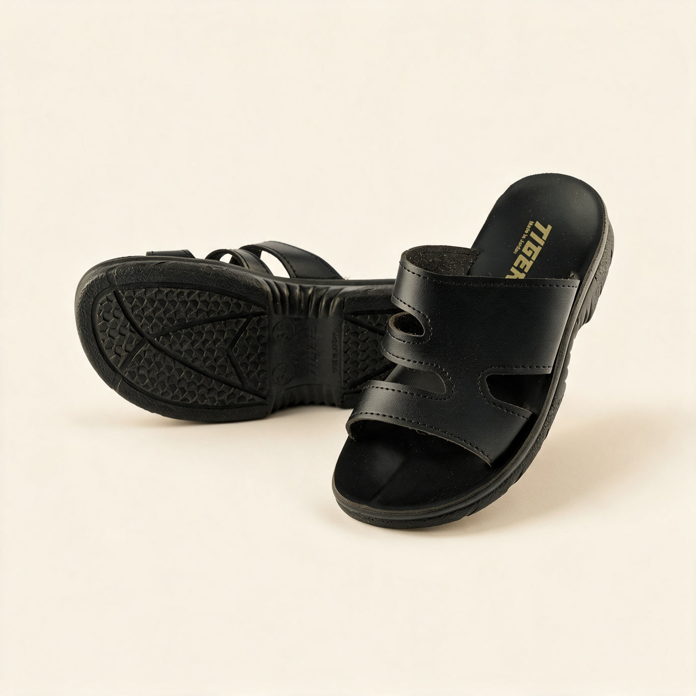 5506 — Kids' band slide, Black