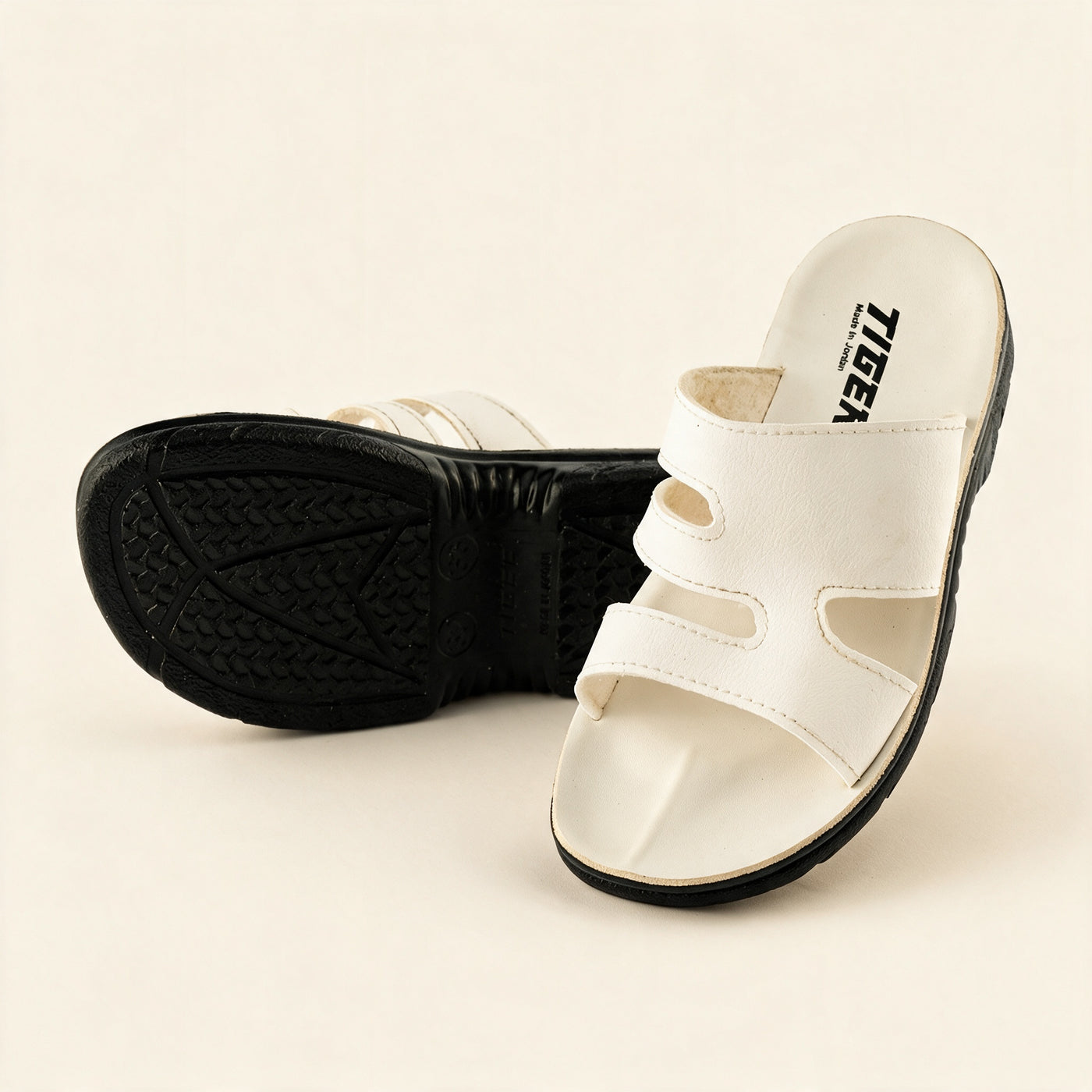 5506 — Kids' band slide, White
