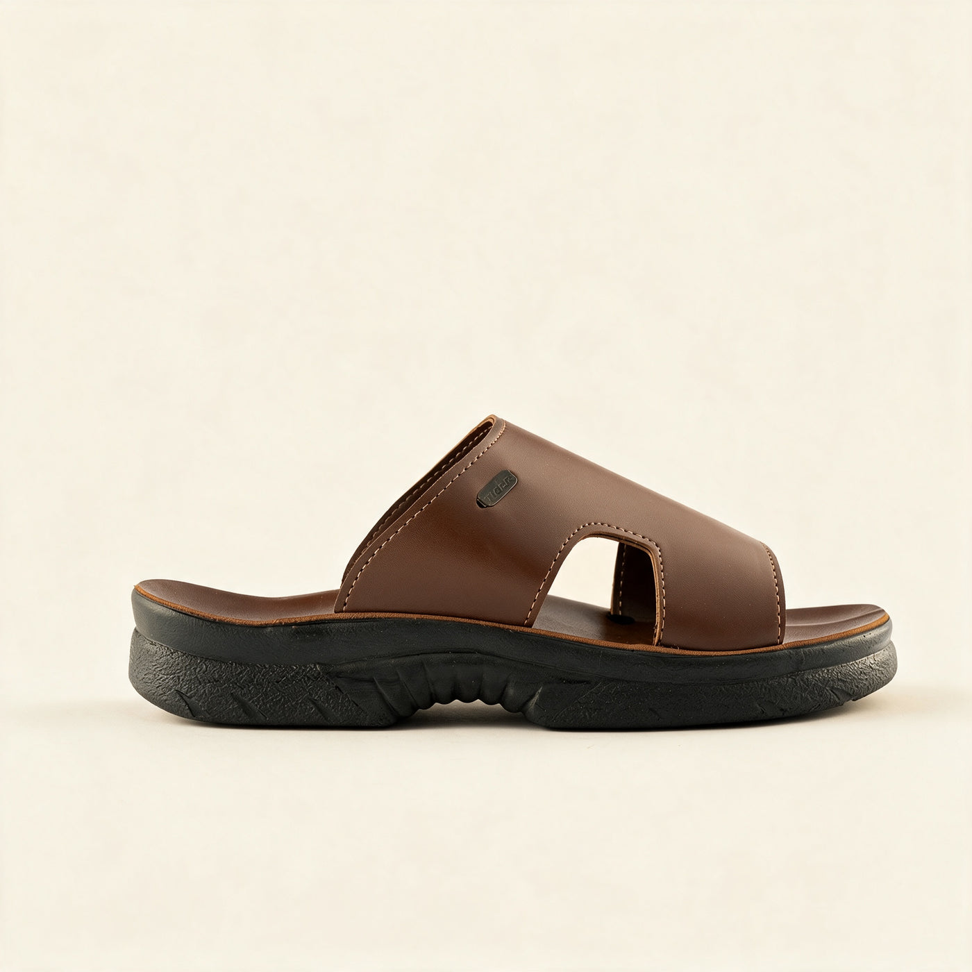 5512 Italian — Men's single-band slide, Chocolate – view 2