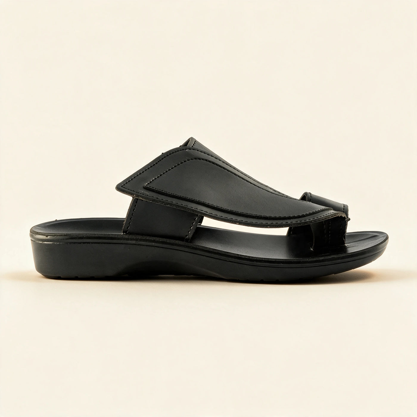 8100 Italian — Men's Arabic sandal, Black