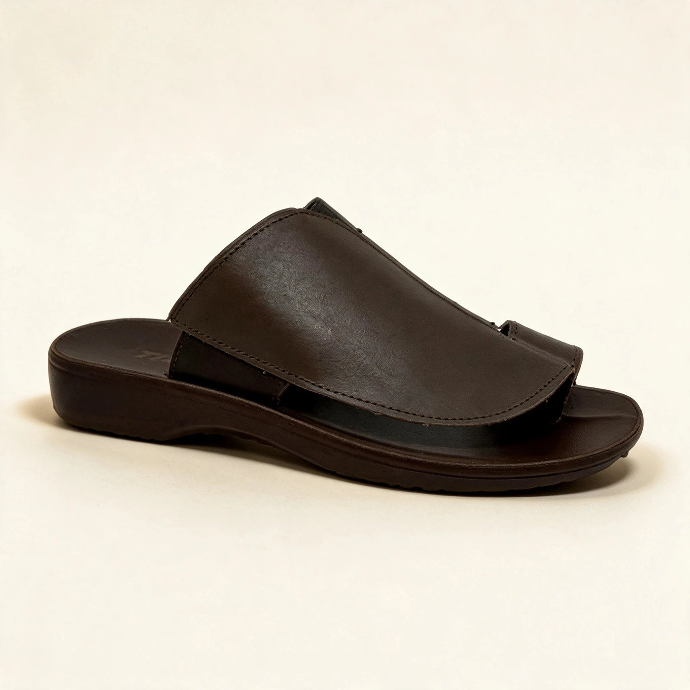 9100 Genuine — Men's Arabic sandal, Chocolate