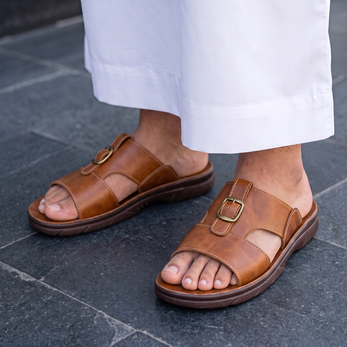 5520 Italian — Men's Window slide, Brown – view 3