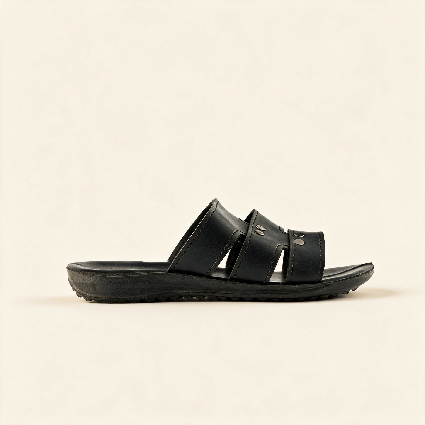 2006 — Men's studded slide, Black &ndash; view 3