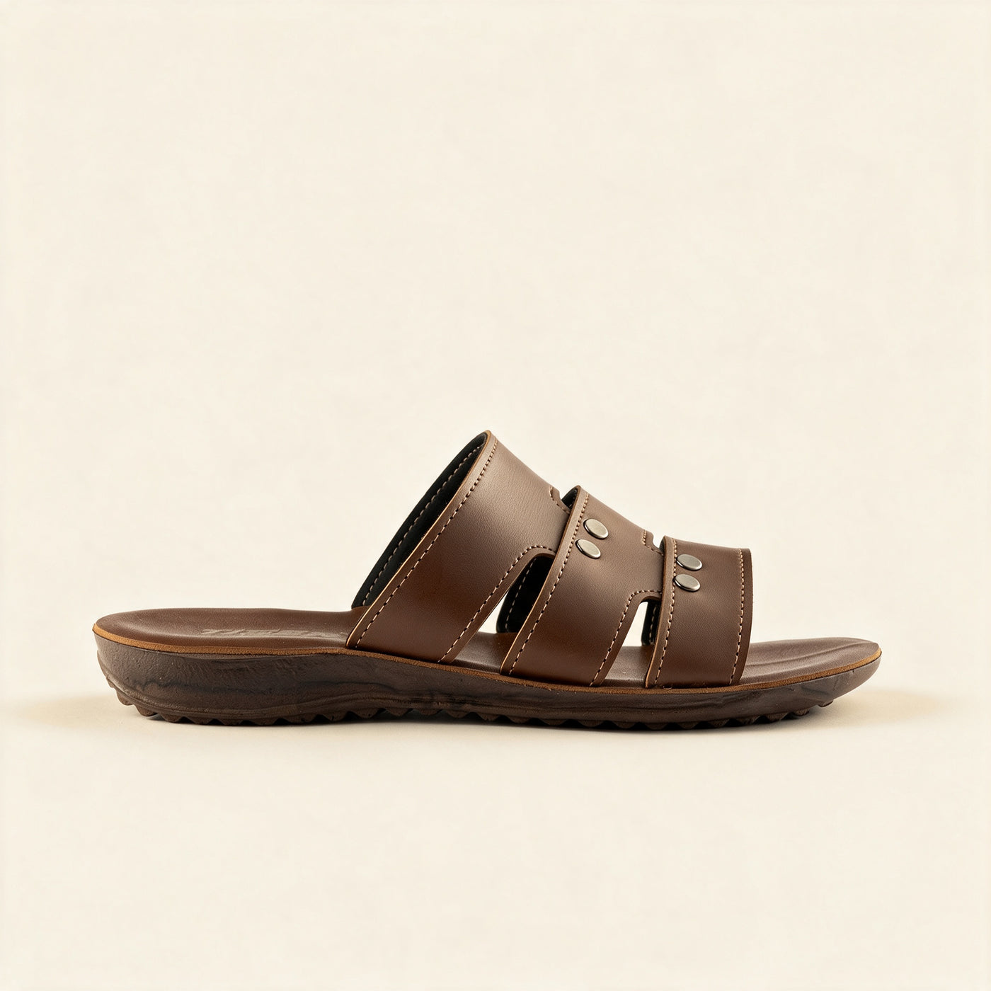 2006 — Men's studded slide, Chocolate &ndash; view 2