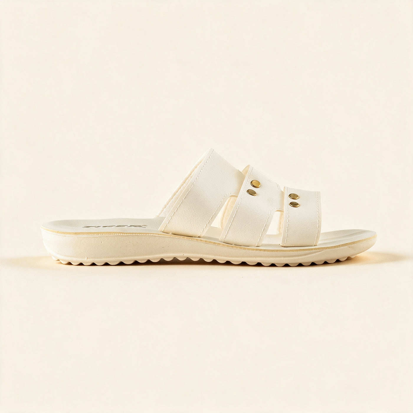 2006 — Men's studded slide, White &ndash; view 2