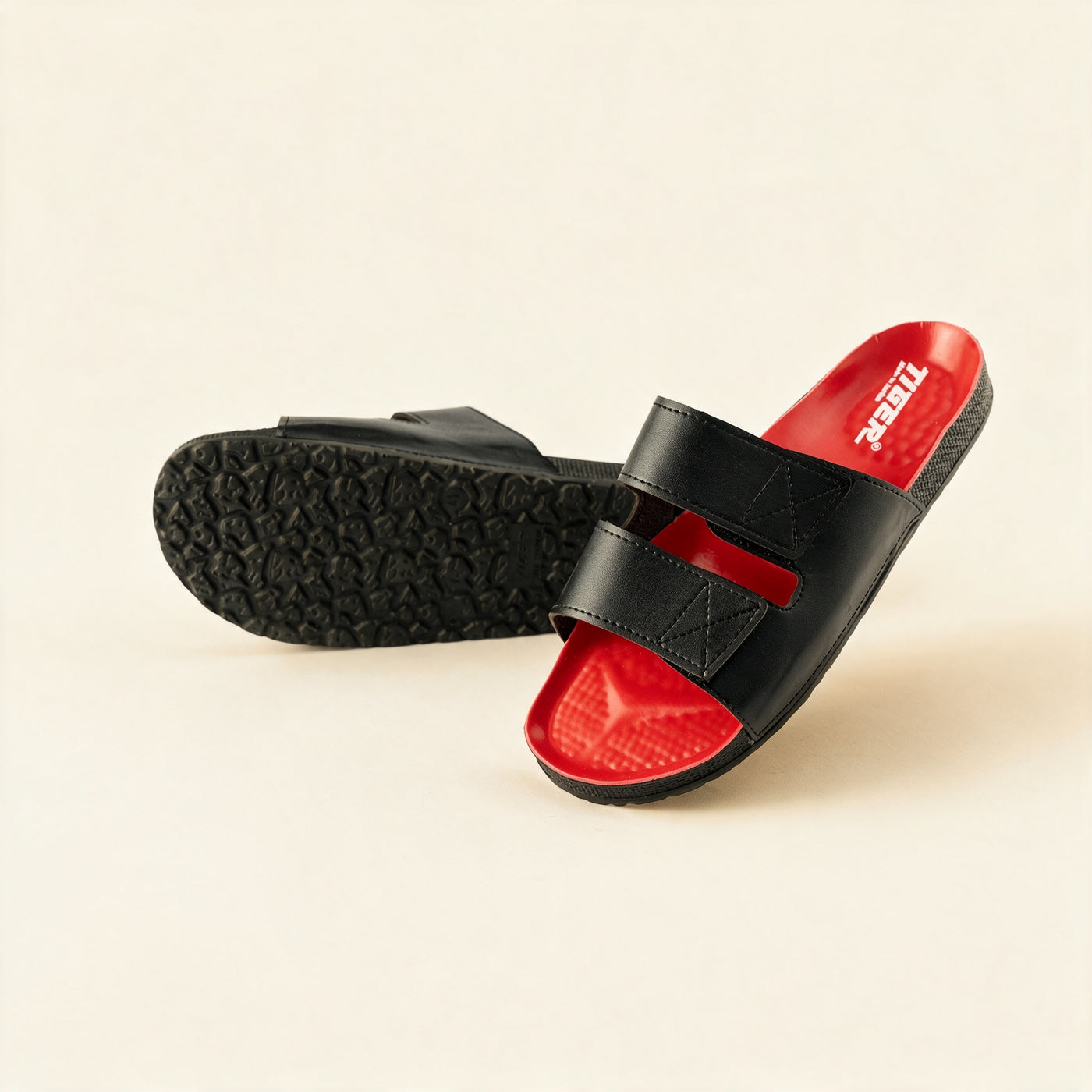 2055X Leather — Twin Magic Footbed Style, Black / Red &ndash; view 2