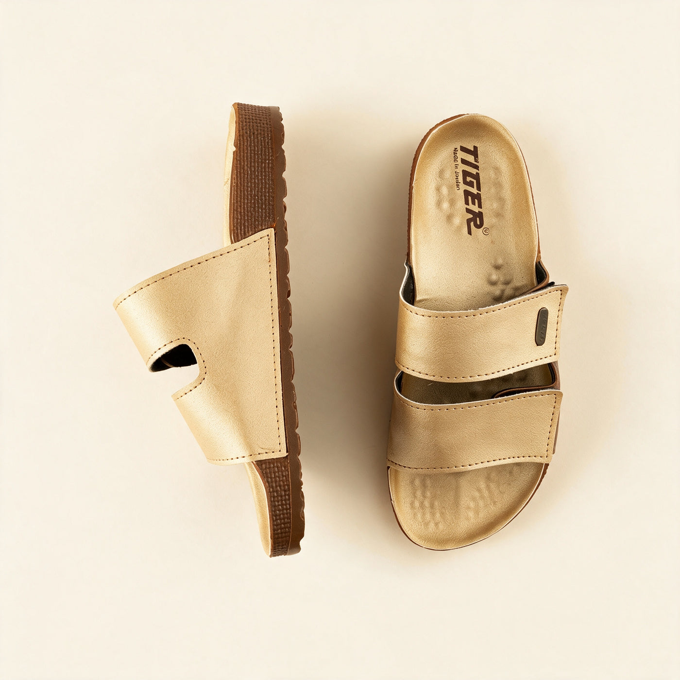 2055X Gold — Twin Magic Footbed Style, Gold / Brown &ndash; view 3