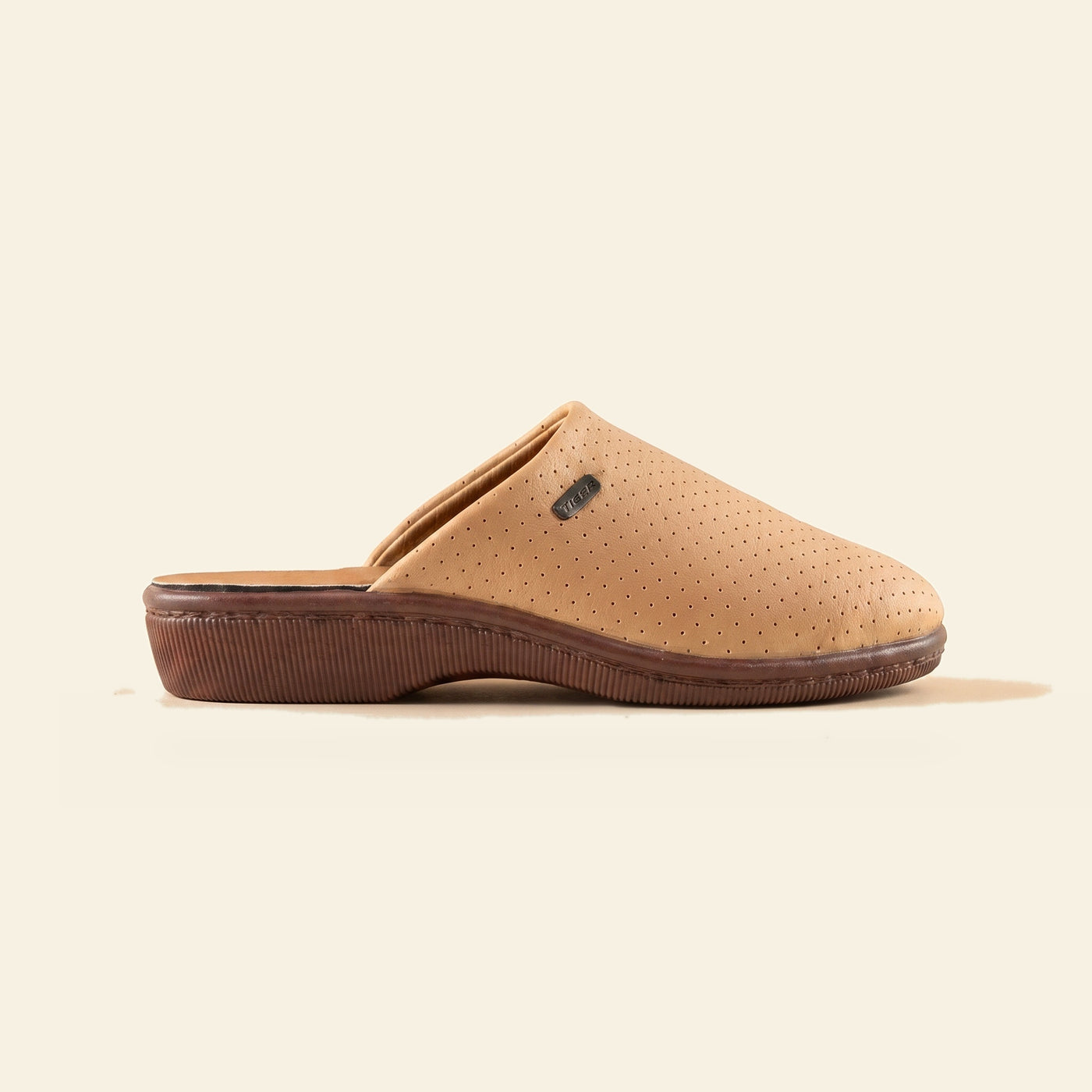 4212 — Men's closed-toe mule, Tan