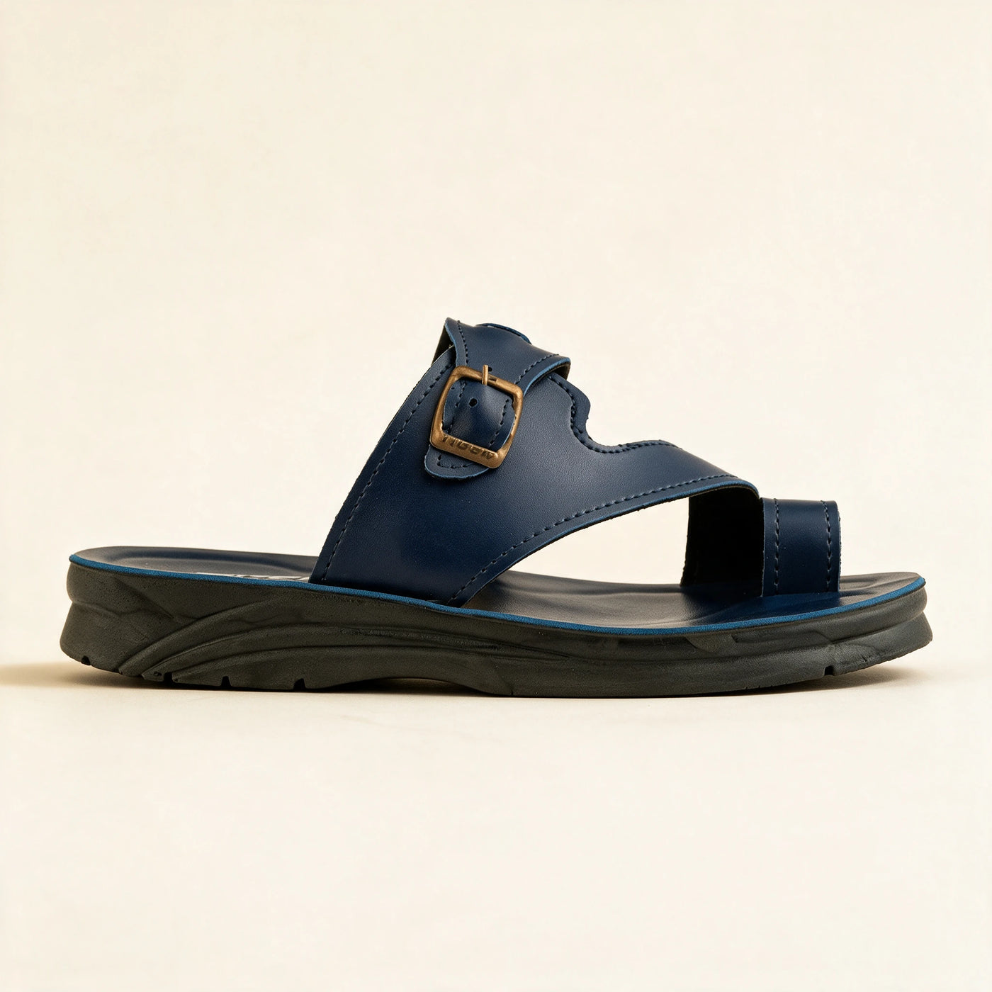 4802 — Men's toe-post sandal, Blue