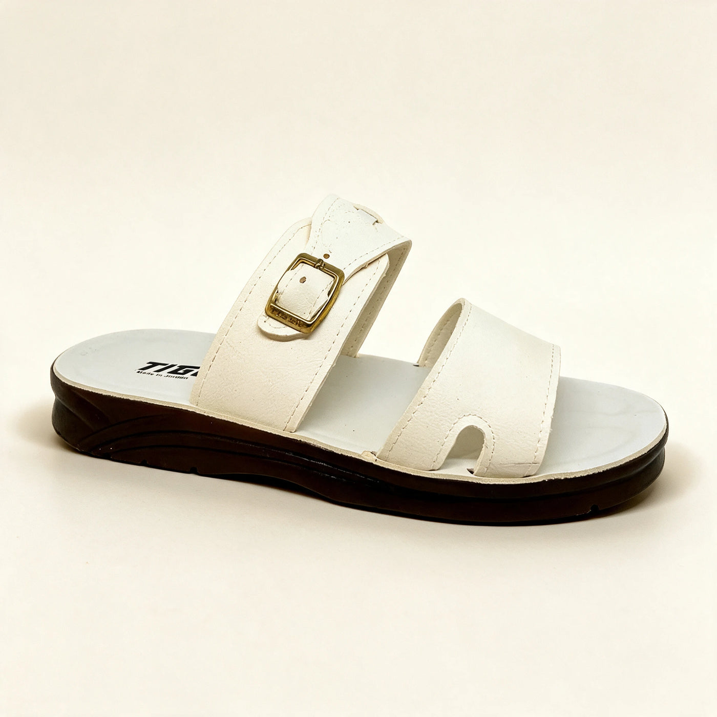 4807 — Men's Harness sandal, White