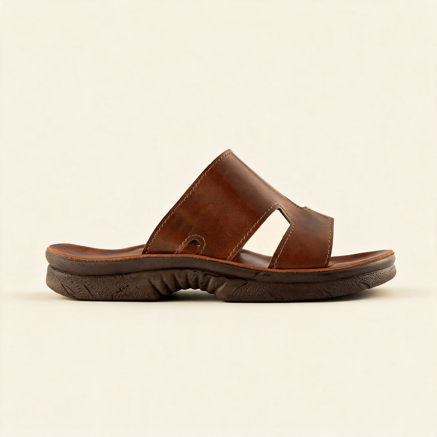 5506 — Kids' band slide, Brown &ndash; view 3