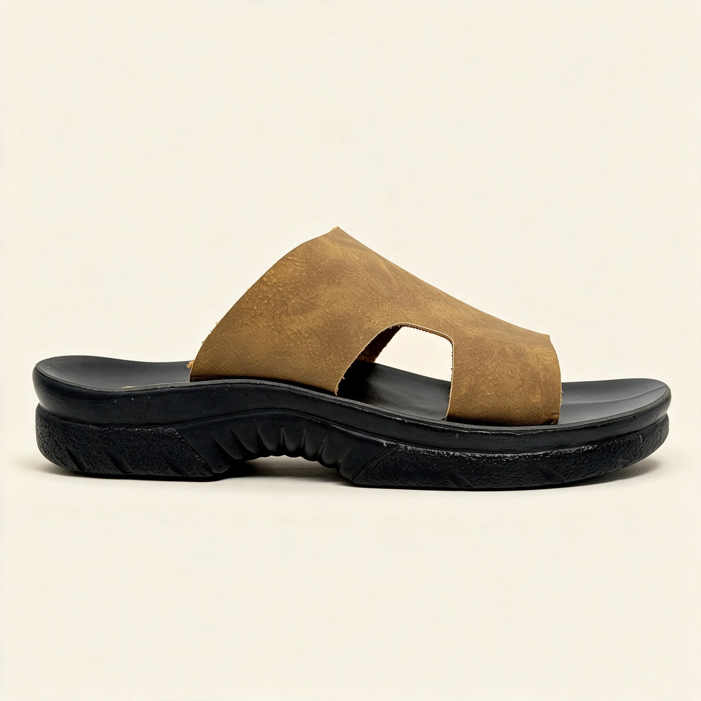 5512 NBK — Kids' single-band slide, Camel