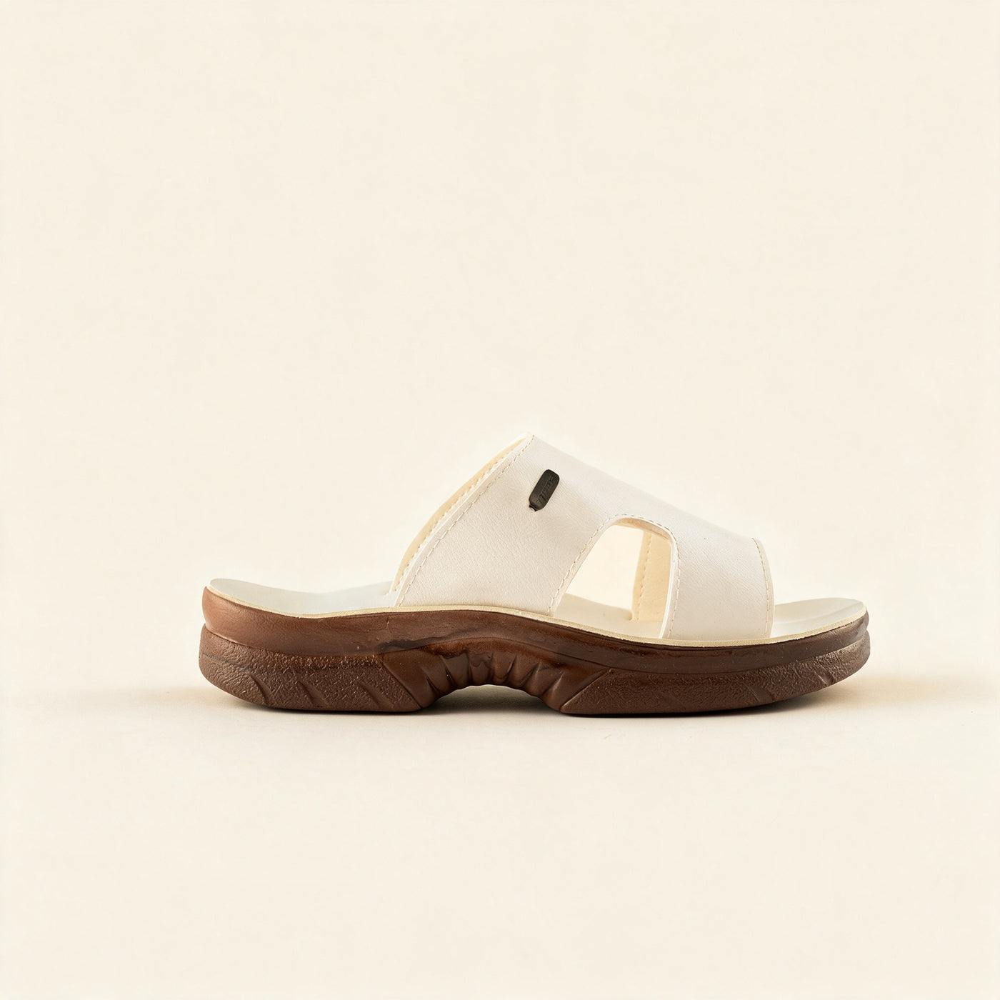 5512 Italian — Men's single-band slide, White &ndash; view 2