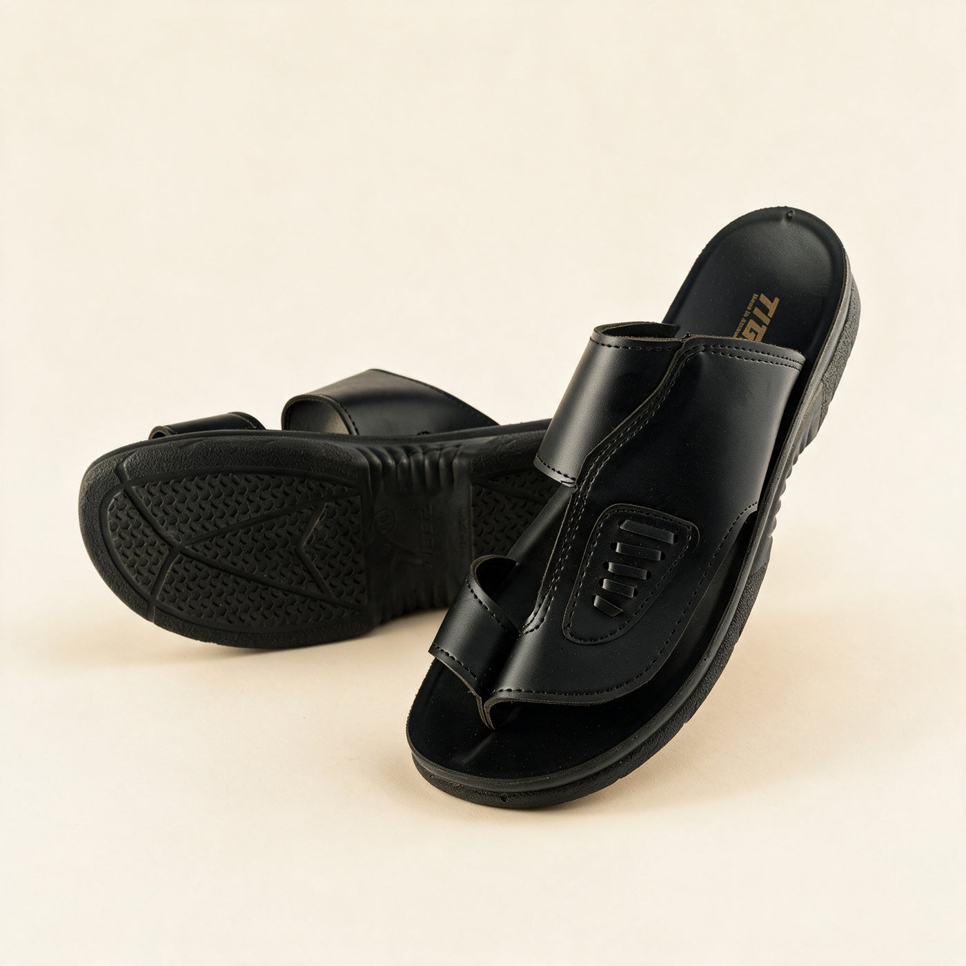 5513 KIDS — Kids' sport slide, Black