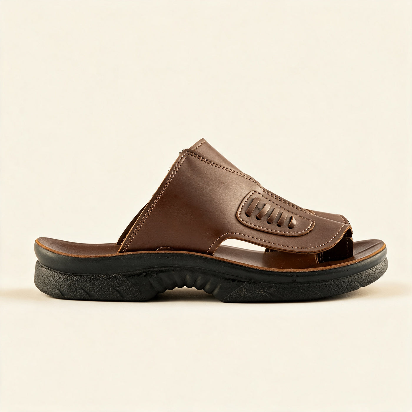 5513 — Men's sport slide, Chocolate &ndash; view 2