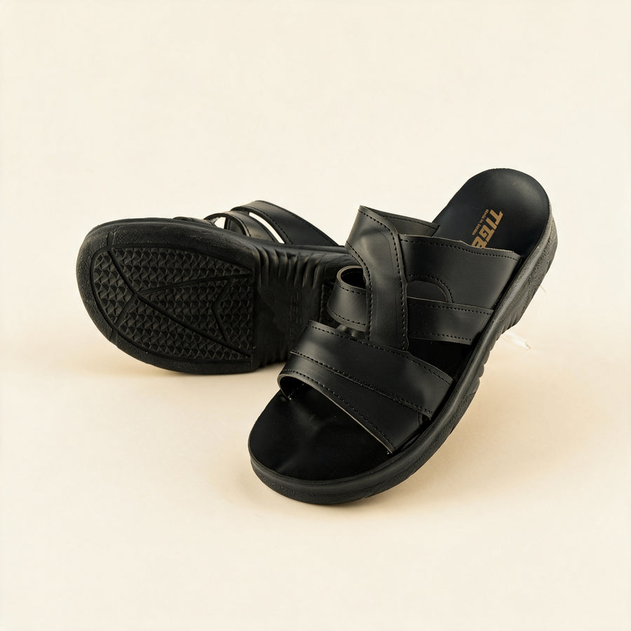5514 — Men's comfort slide, Black
