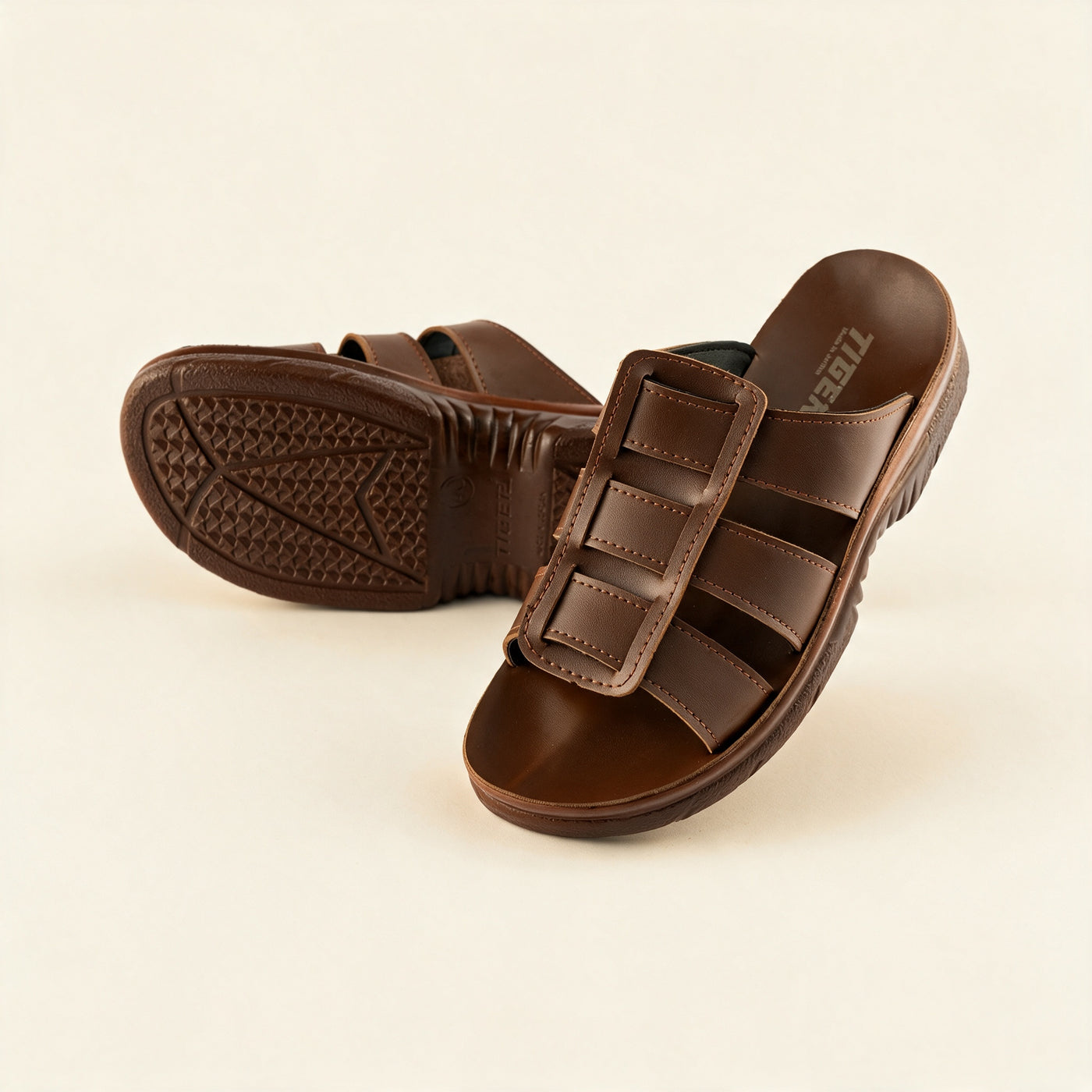 5516 — Men's Loop slide, Chocolate