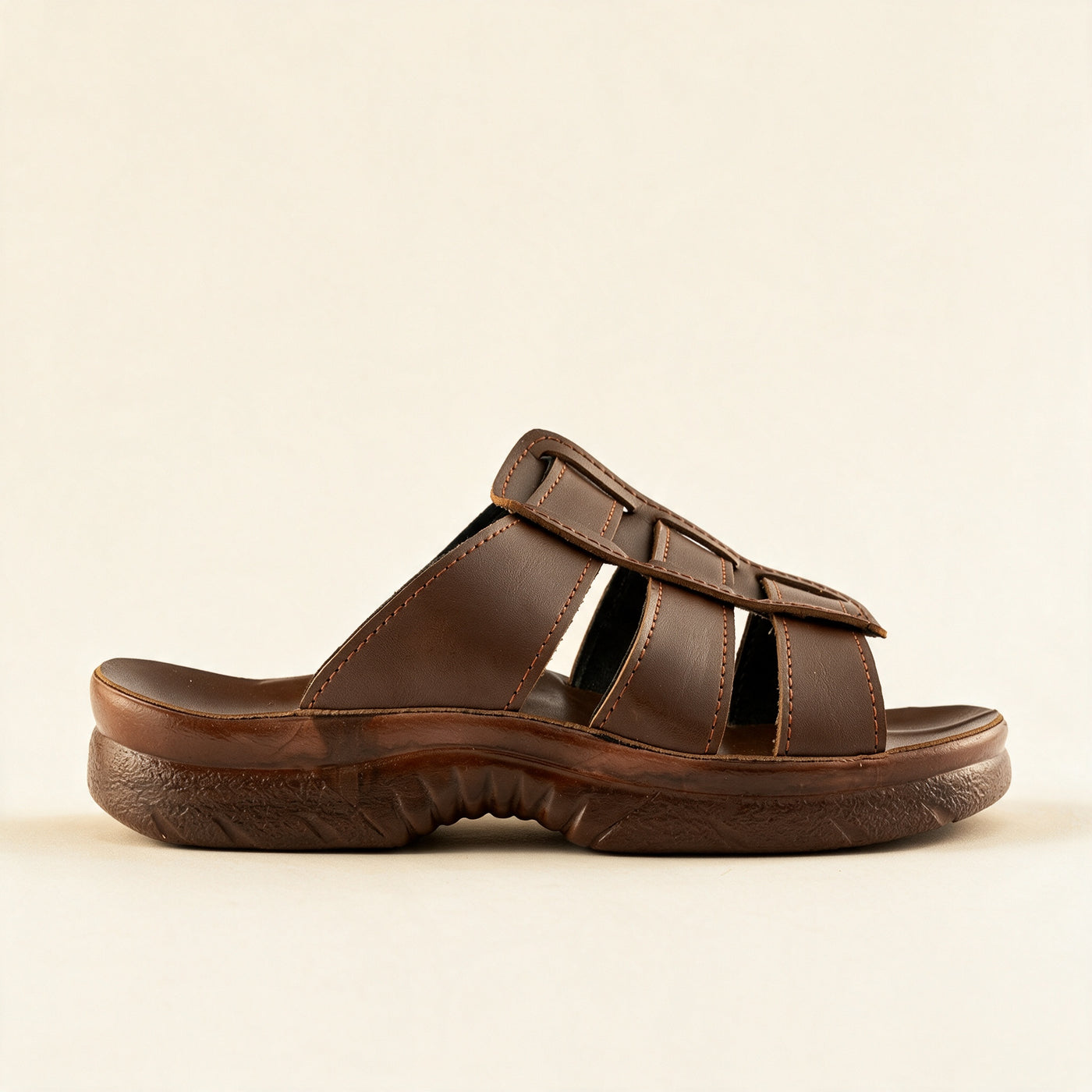 5516 — Men's Loop slide, Chocolate &ndash; view 2