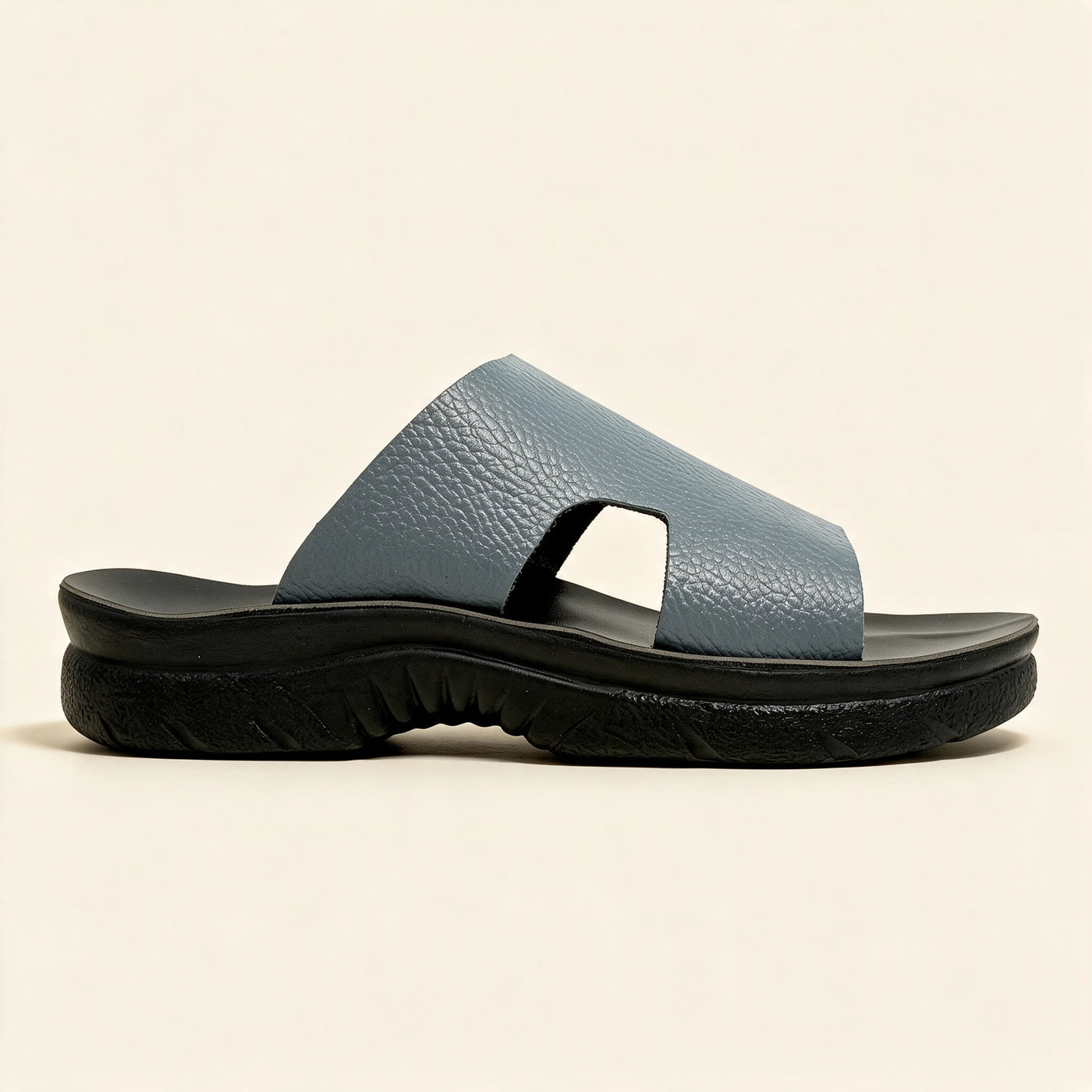 6512 Genuine — Men's single-band slide, Blue-Grey