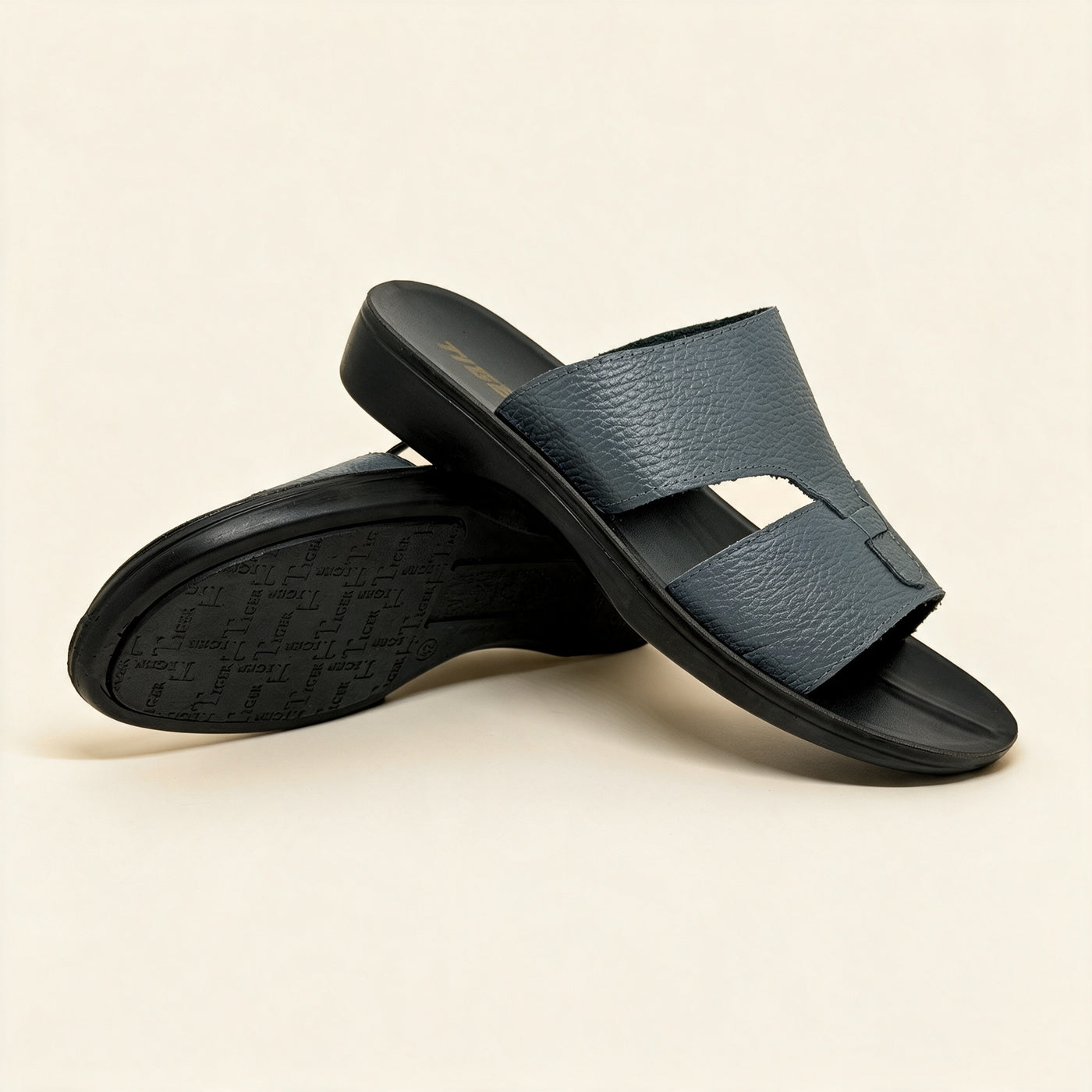 9103 — Men's Yoke slide, Navy &ndash; view 3