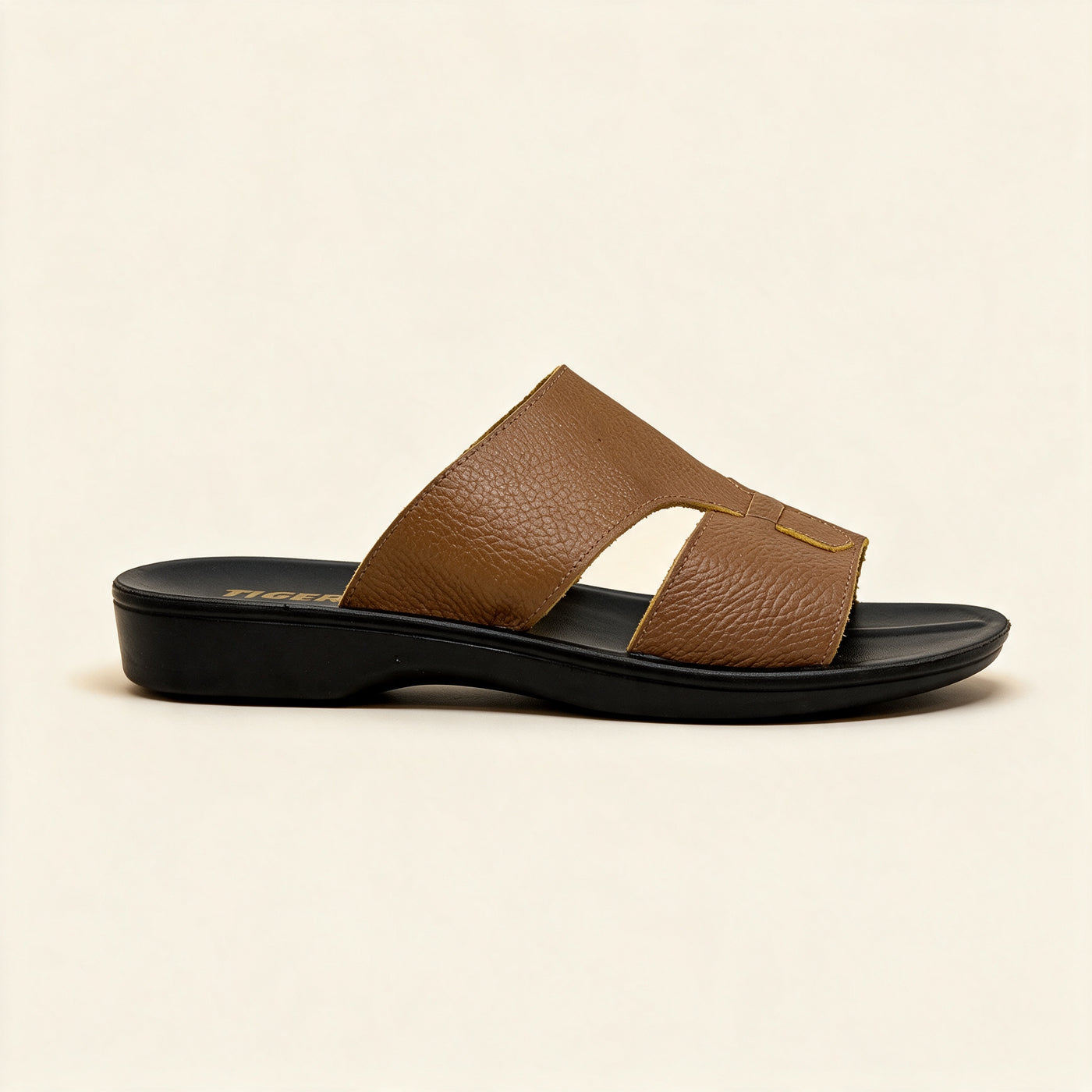9103 — Men's Yoke slide, Brown