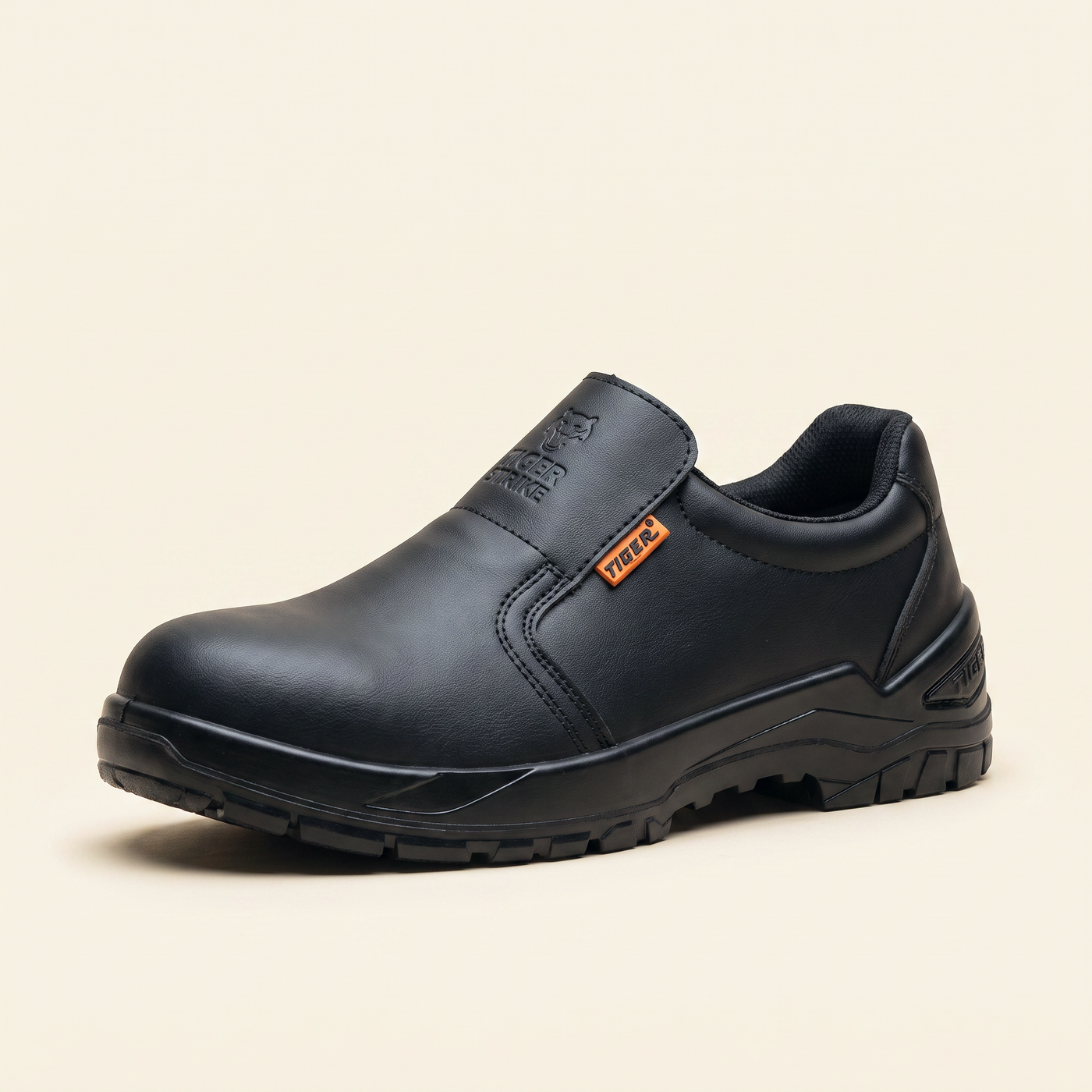 DOLPHINE — Men's safety slip-on, Black