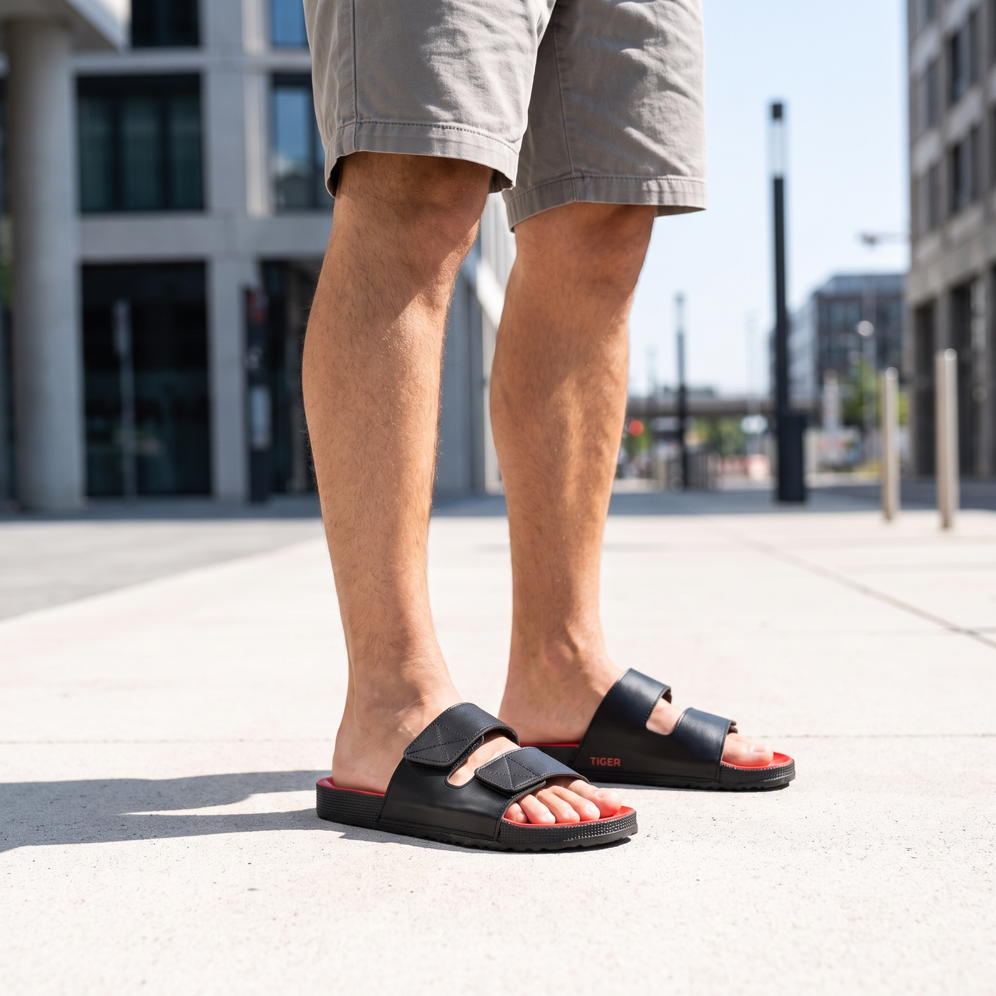 2055X Leather — Twin Magic Footbed Style, Black / Red &ndash; view 5