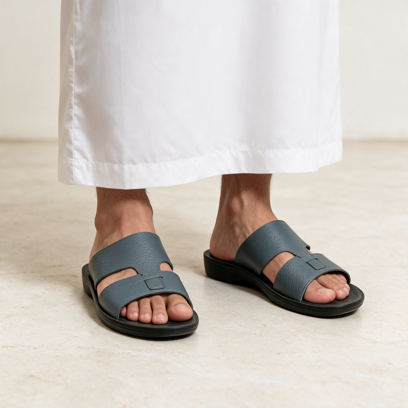 9103 — Men's Yoke slide, Navy &ndash; view 2